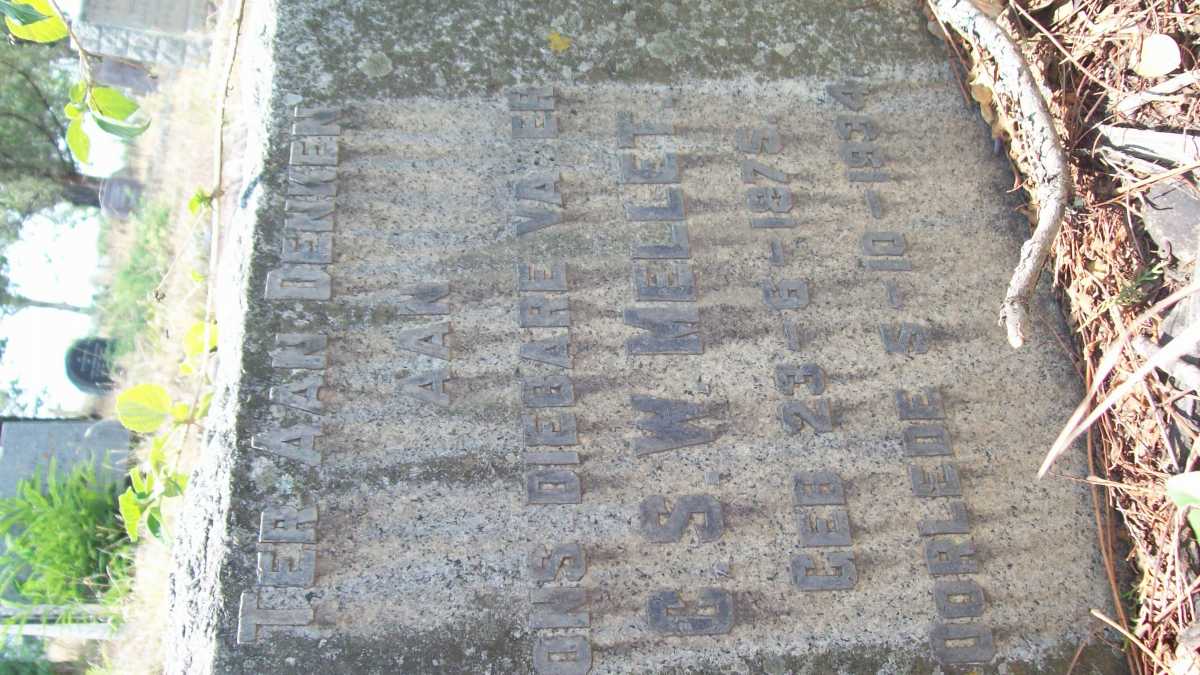 MELLET C.S.W. 1875-1934