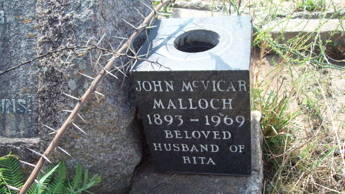 MALLOCH John McVicar 1893-1969