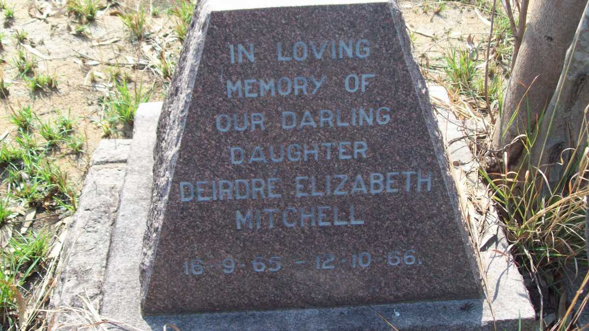 MITCHELL Deirdre Elizabeth 1965-1966