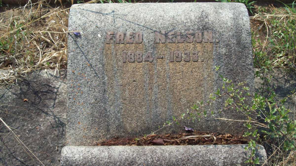 NELSON Fred 1884-1933