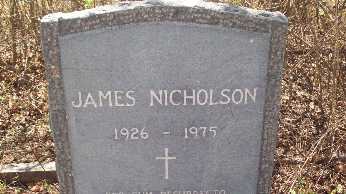 NICHOLSON James 1926-1975