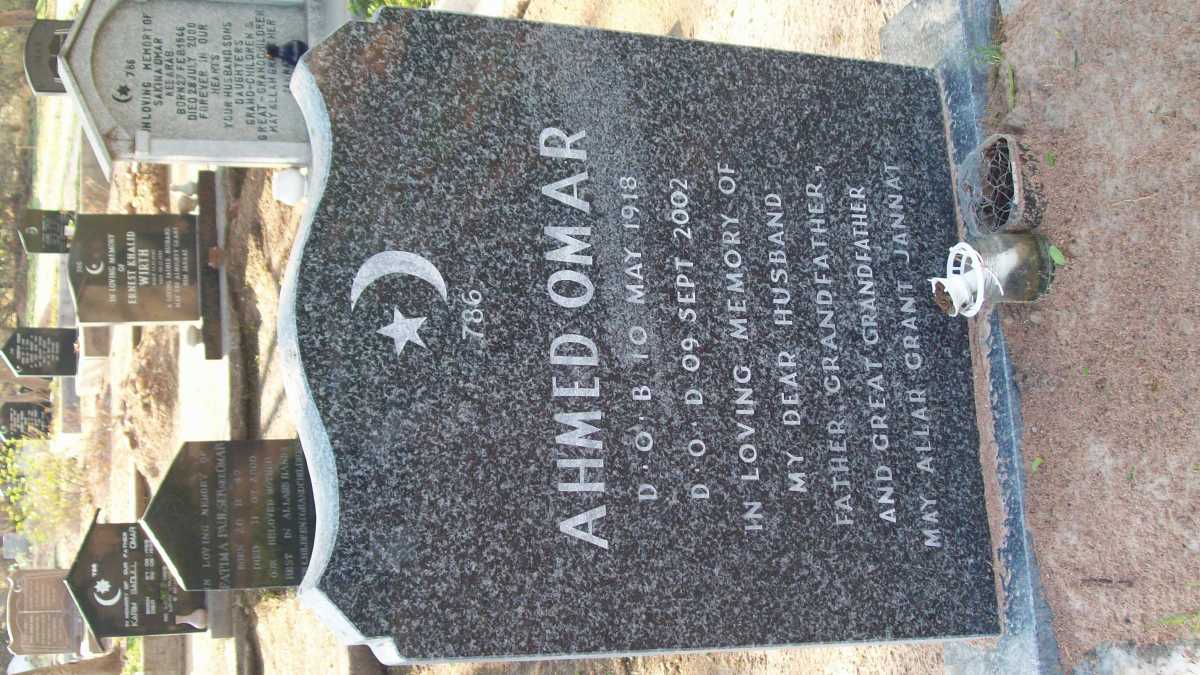 OMAR Ahmed 1918-2002