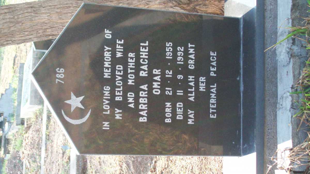 OMAR Barbra Rachel 1955-1992