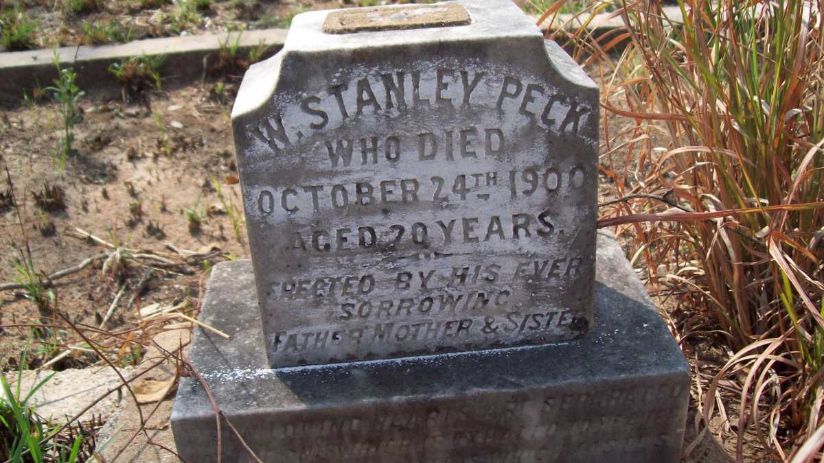 PECK W. Stanley -1900