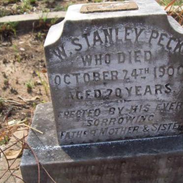 PECK W. Stanley -1900