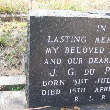 PREEZ J.G., du 1916-1965
