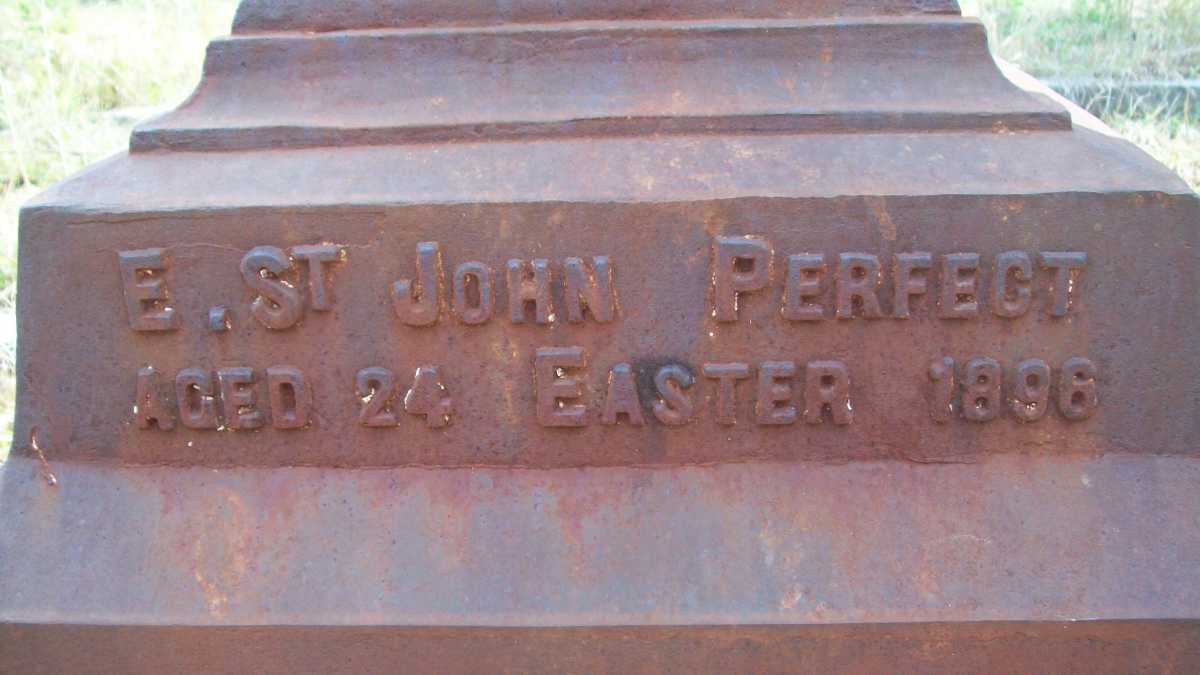 PERFECT E. St John -1896