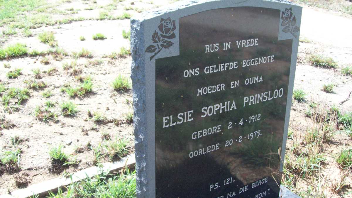 PRINSLOO Elsie Sophia 1912-1975