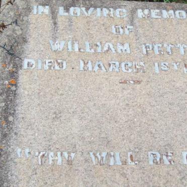 PETTIT William -1940