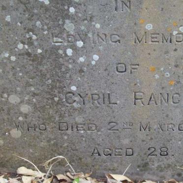 RANGE Cyril -1922