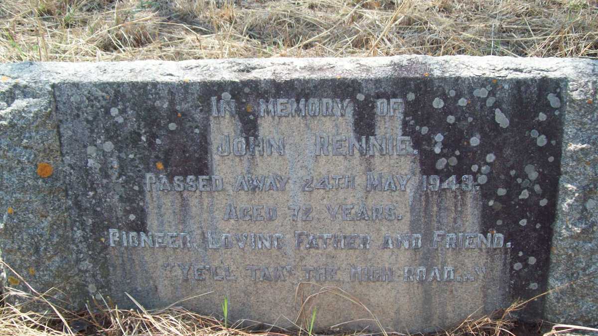 RENNIE John -1943