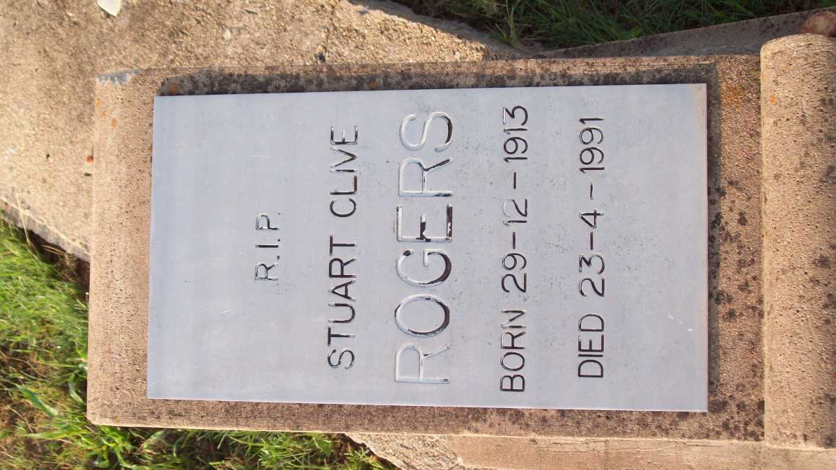 ROGERS Stuart Clive 1913-1991