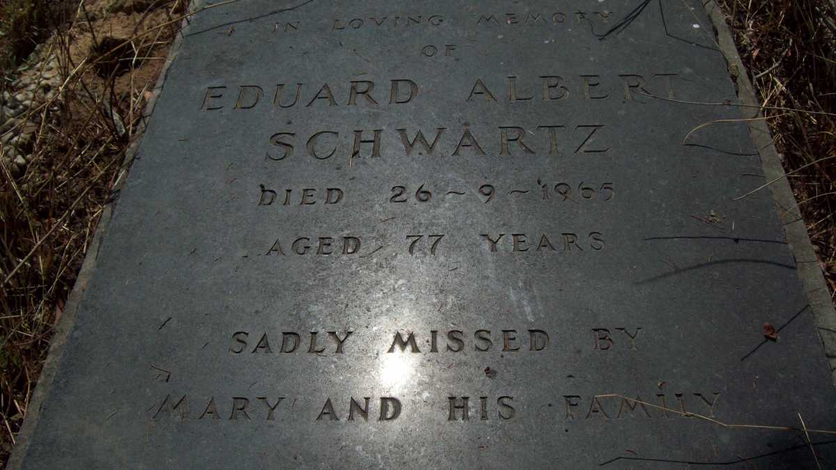 SCHWARTZ Eduard Albert -1965
