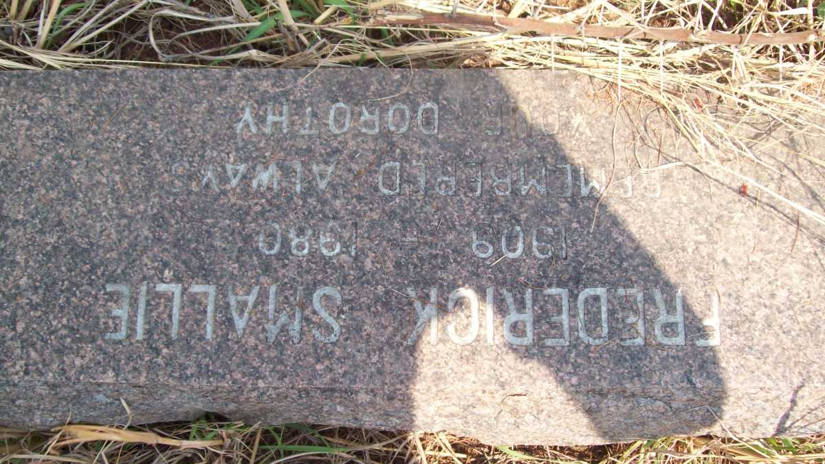 SMALLIE Frederick 1909-1980