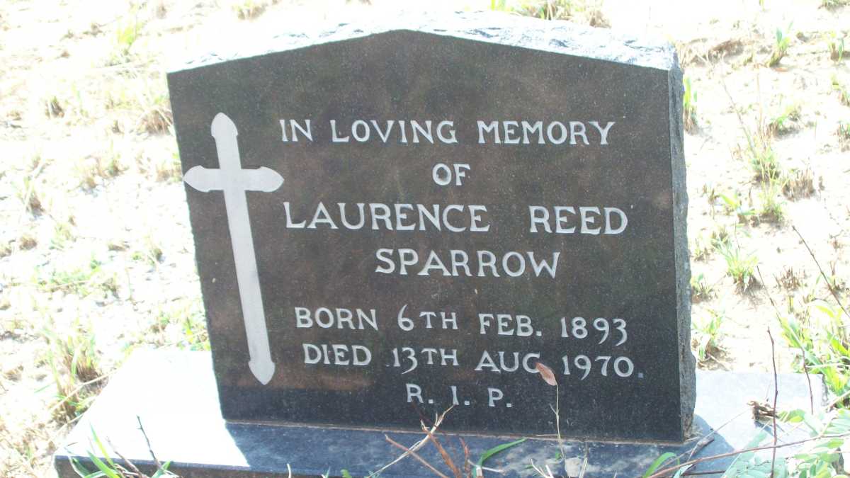 SPARROW Laurence Reed 1893-1970