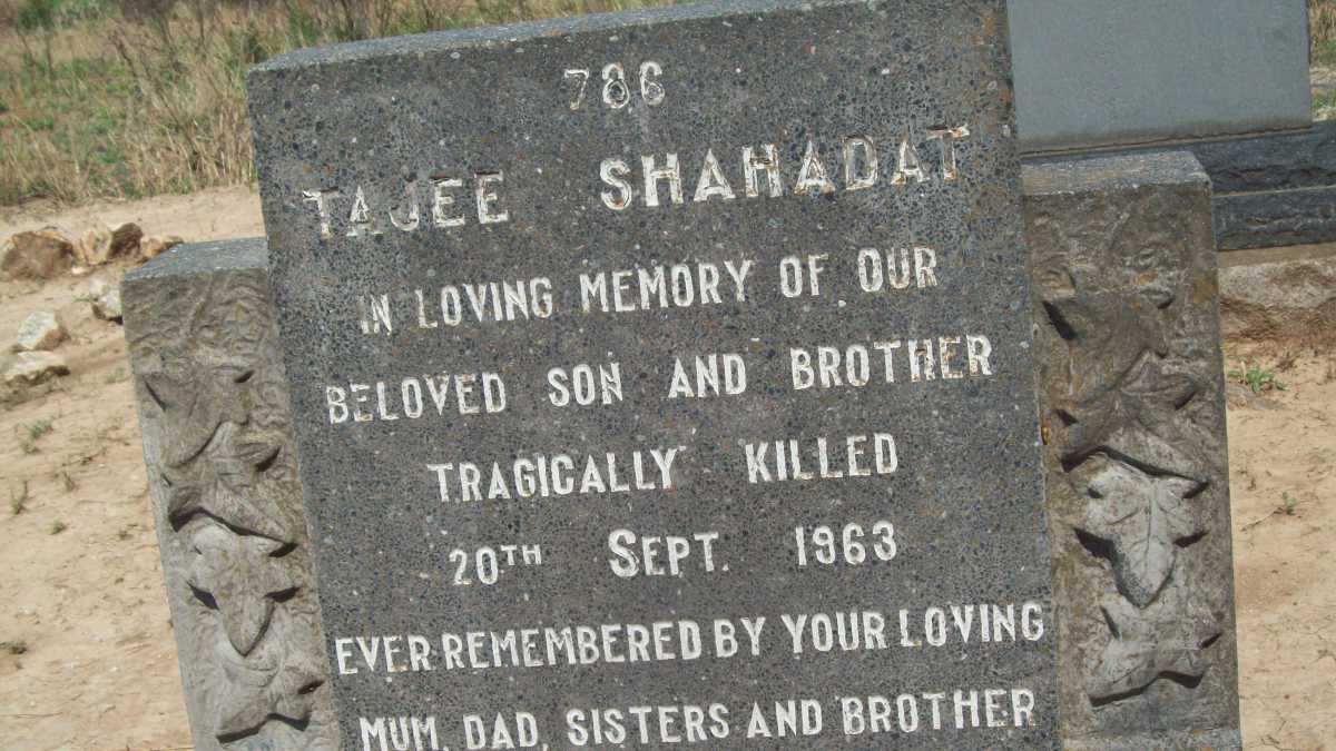 SHAHADAT Tajee -1963