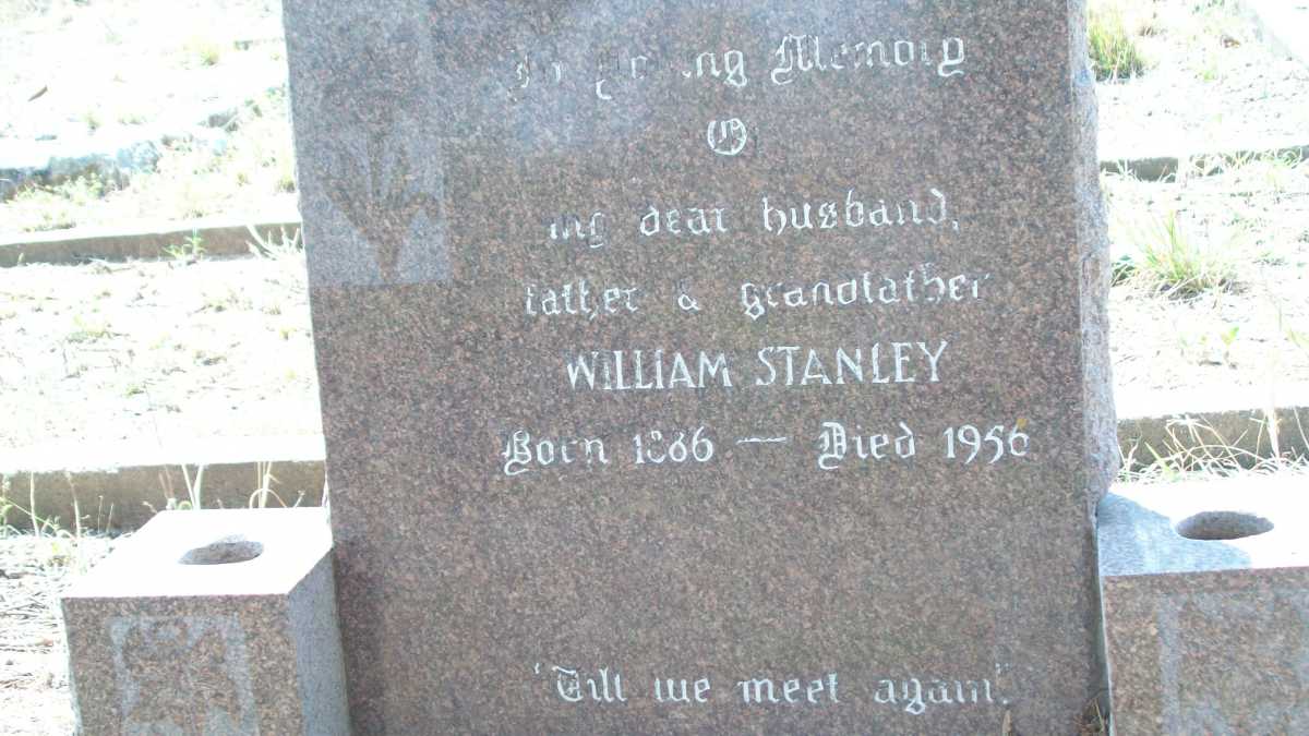 STANLEY William 1886-1956