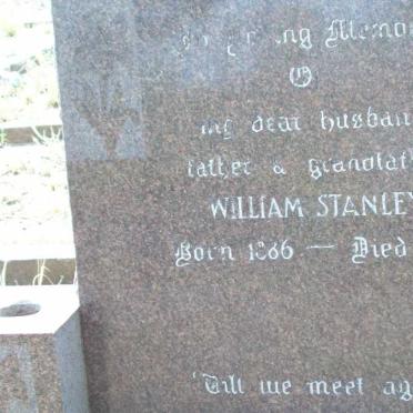 STANLEY William 1886-1956