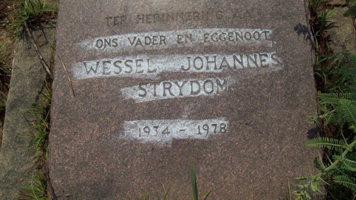 STRYDOM Wessel Johannes 1934-1978