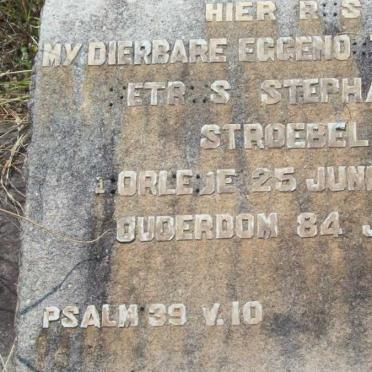 STROEBEL Petrus Stephanus -1948