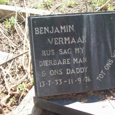 VERMAAK Benjamin  1933-1976