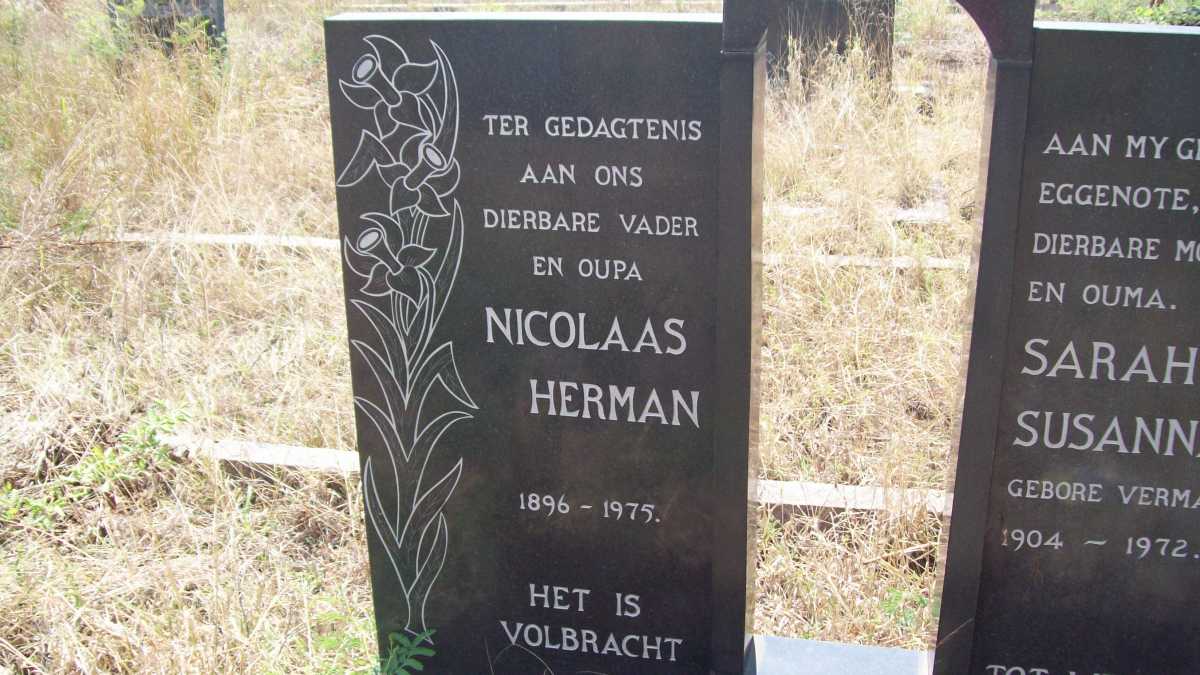 VERBEEK Nicolaas Herman 1896-1975