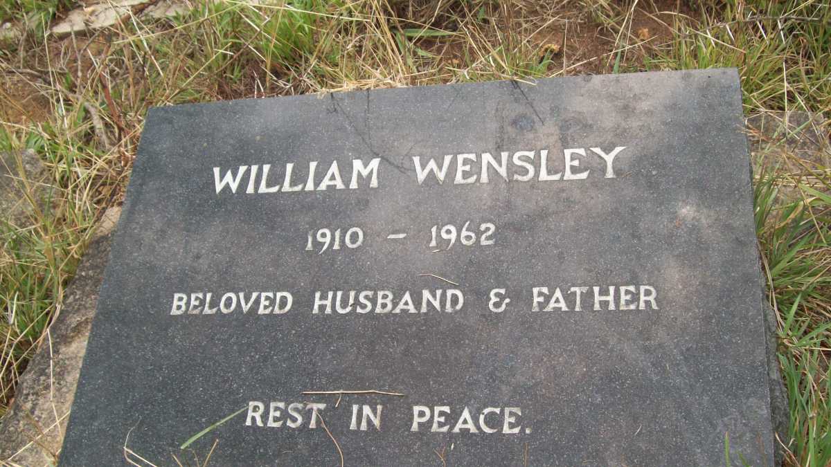 WENSLEY William 1910-1962
