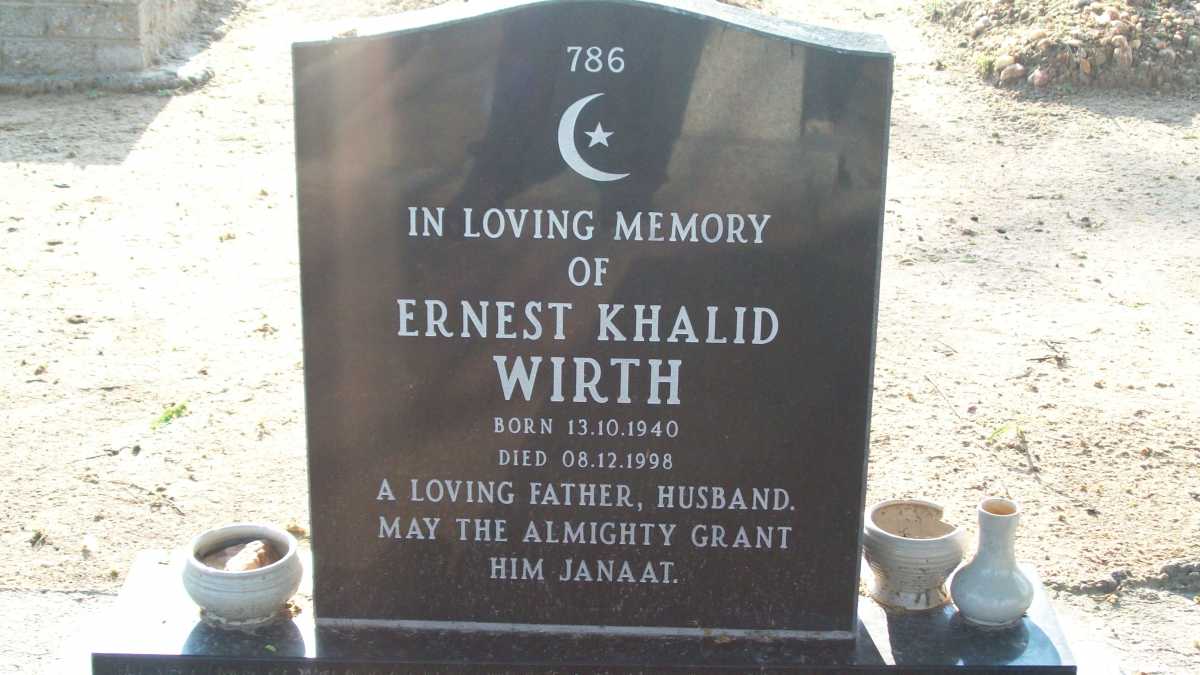 WIRTH Ernest Khalid 1940-1998