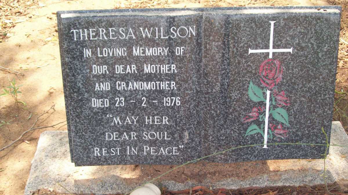 WILSON Theresa -1976