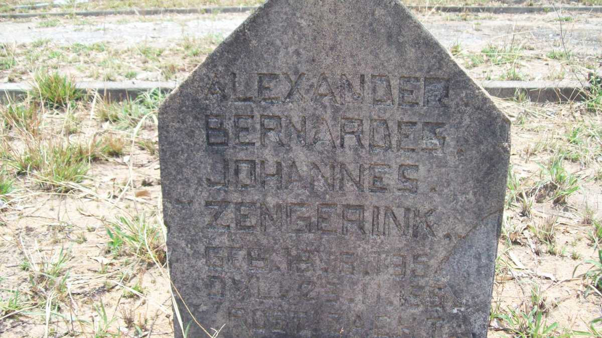 ZENGERINK Alexander Bernardes Johannes