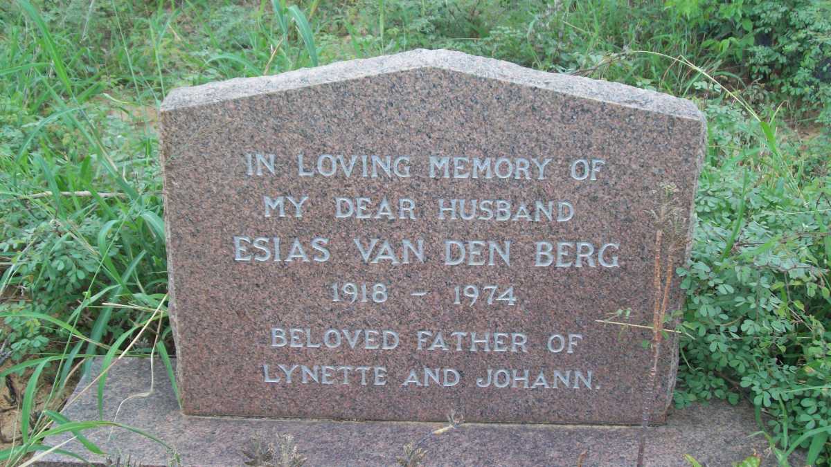 BERG Esias, van den 1918-1974