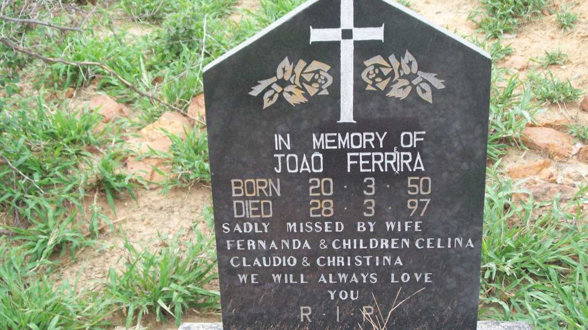 FERRIRA Joao 1950-1997