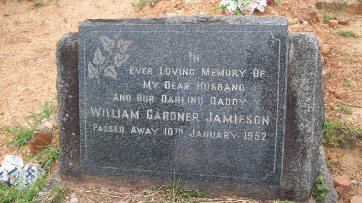 JAMIESON  William Gardner -1952