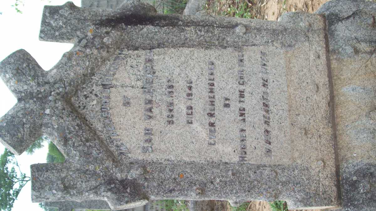 NIEKERK Sam, van 1882-1940