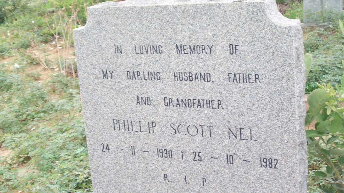 NEL Phillip Scott 1930-1982