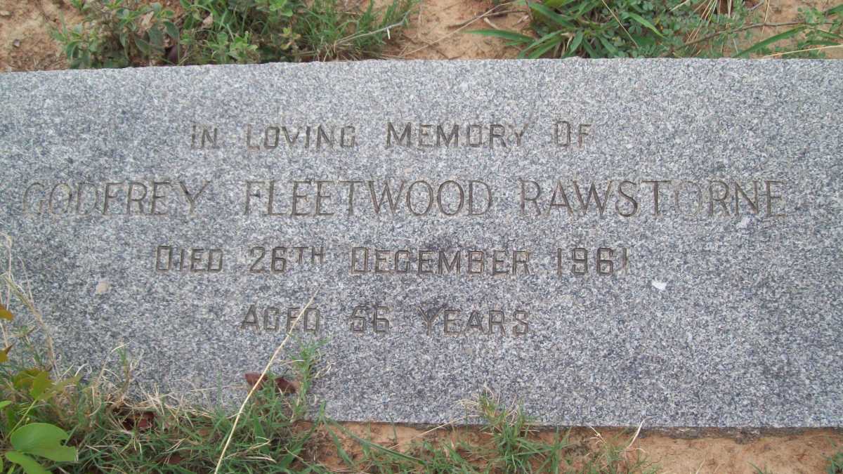 RAWSTORNE Godfrey Fleetwood -1961