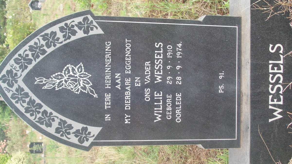 WESSELS Willie 1910-1974