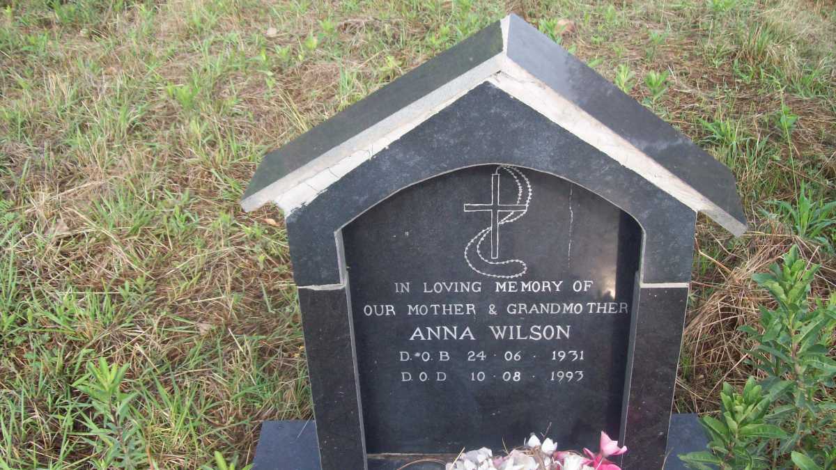 WILSON Anna 1931-1993