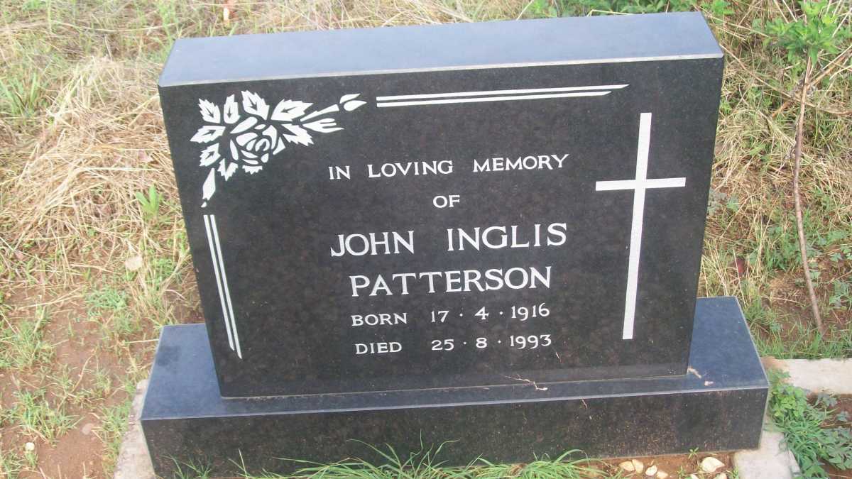 PATTERSON John Inglis 1916-1993