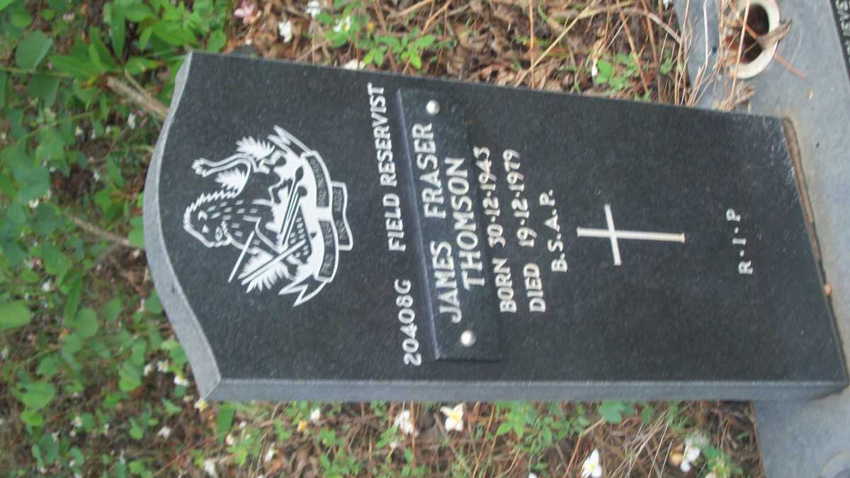 THOMSON James Fraser 1943-1979