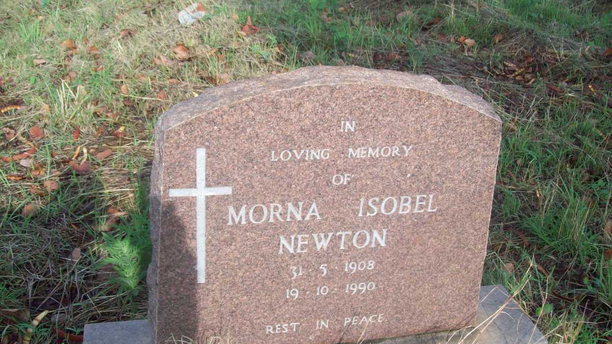 NEWTON Morna Isobel 1908-1990