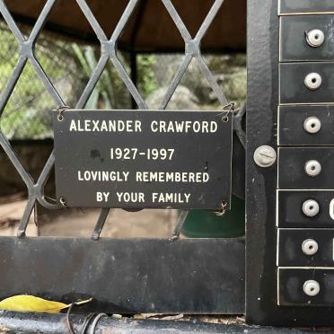 CRAWFORD Alexander 1927-1997