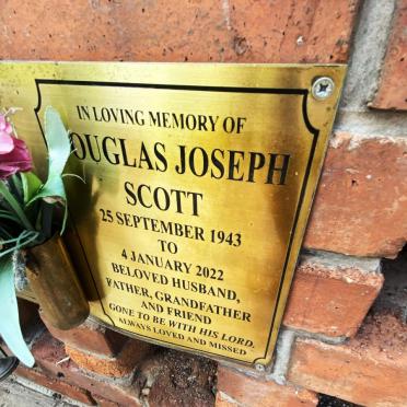 SCOTT ?ouglas Joseph 1943-2022