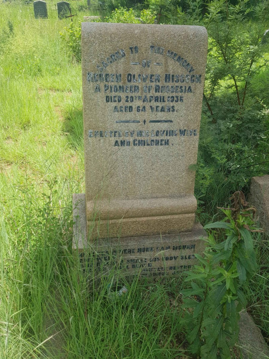 HISCOCK Reuben Oliver -1936