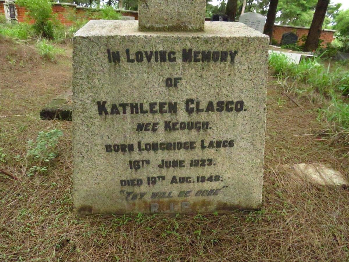 GLASCO Kathleen nee KEOUGH 1923-1948