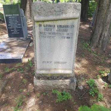 JAMES Fred 1889-1936