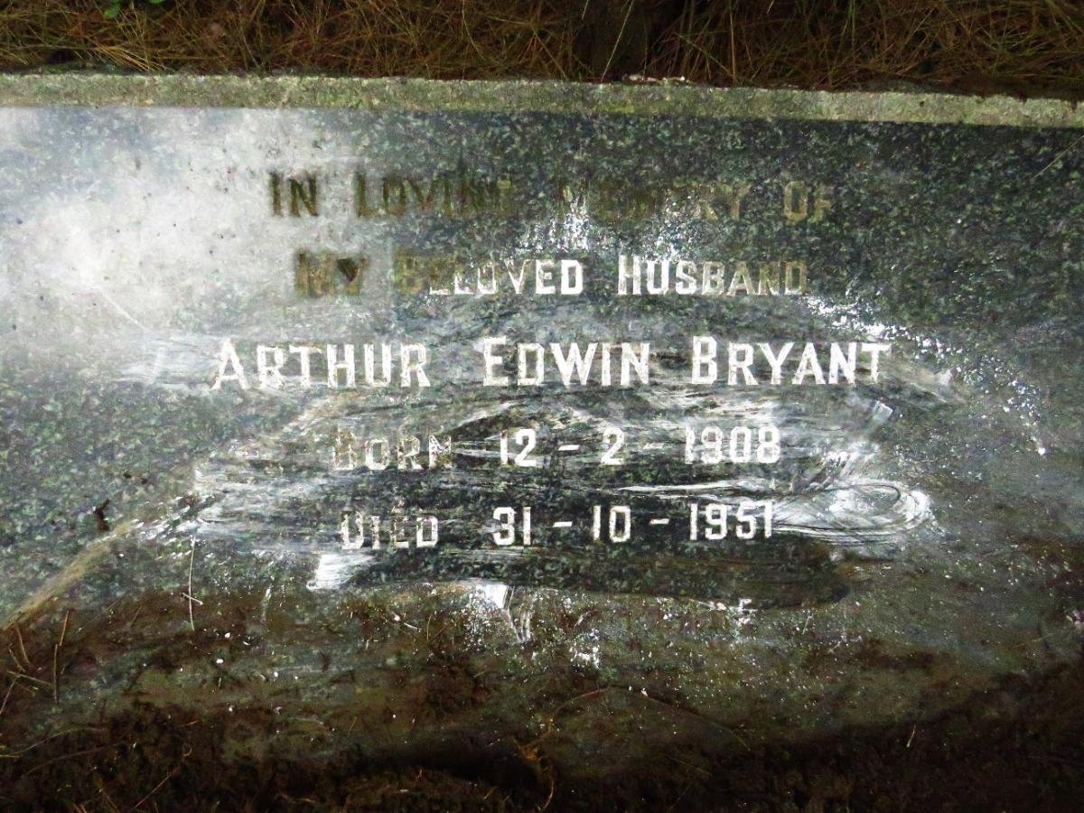 BRYANT Arthur Edwin 1908-1951