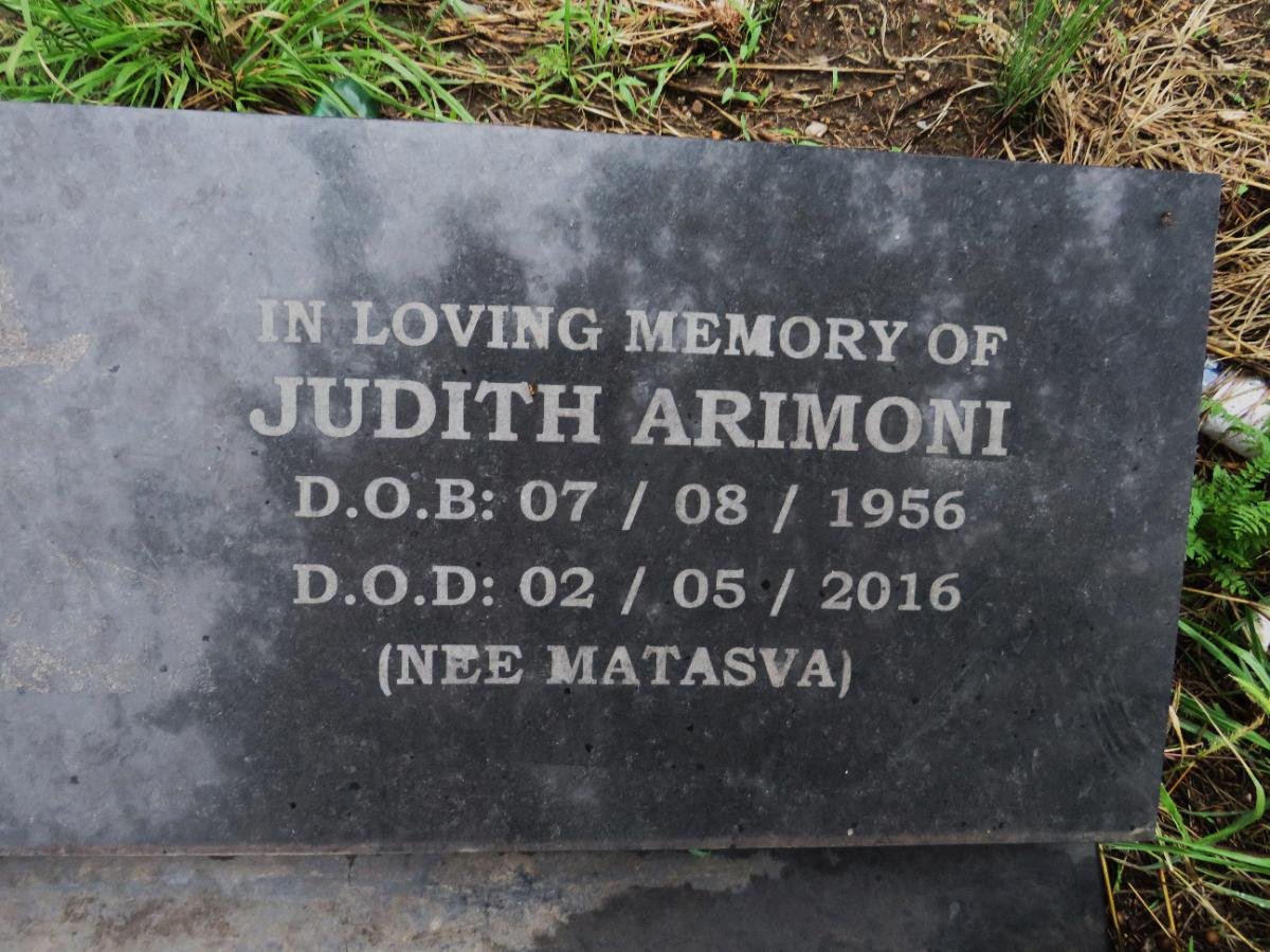 ARIMONI Judith 1956-2016