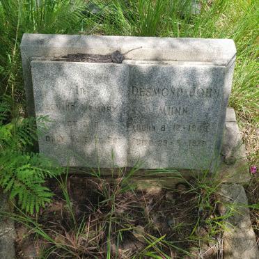 MUNN Desmond John 1945-197?