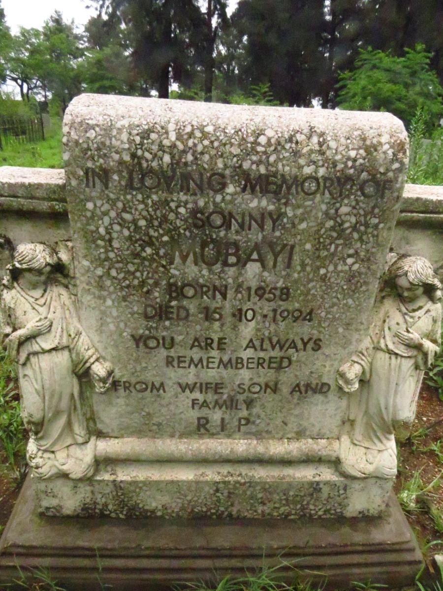 MOBAYI Sonny 1958-1994